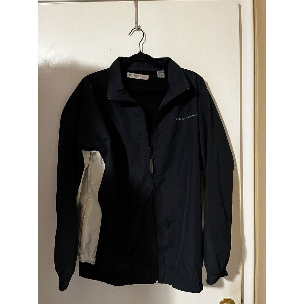 Perry Ellis America Active Men's Full-Zip Lightweight Track Jacket